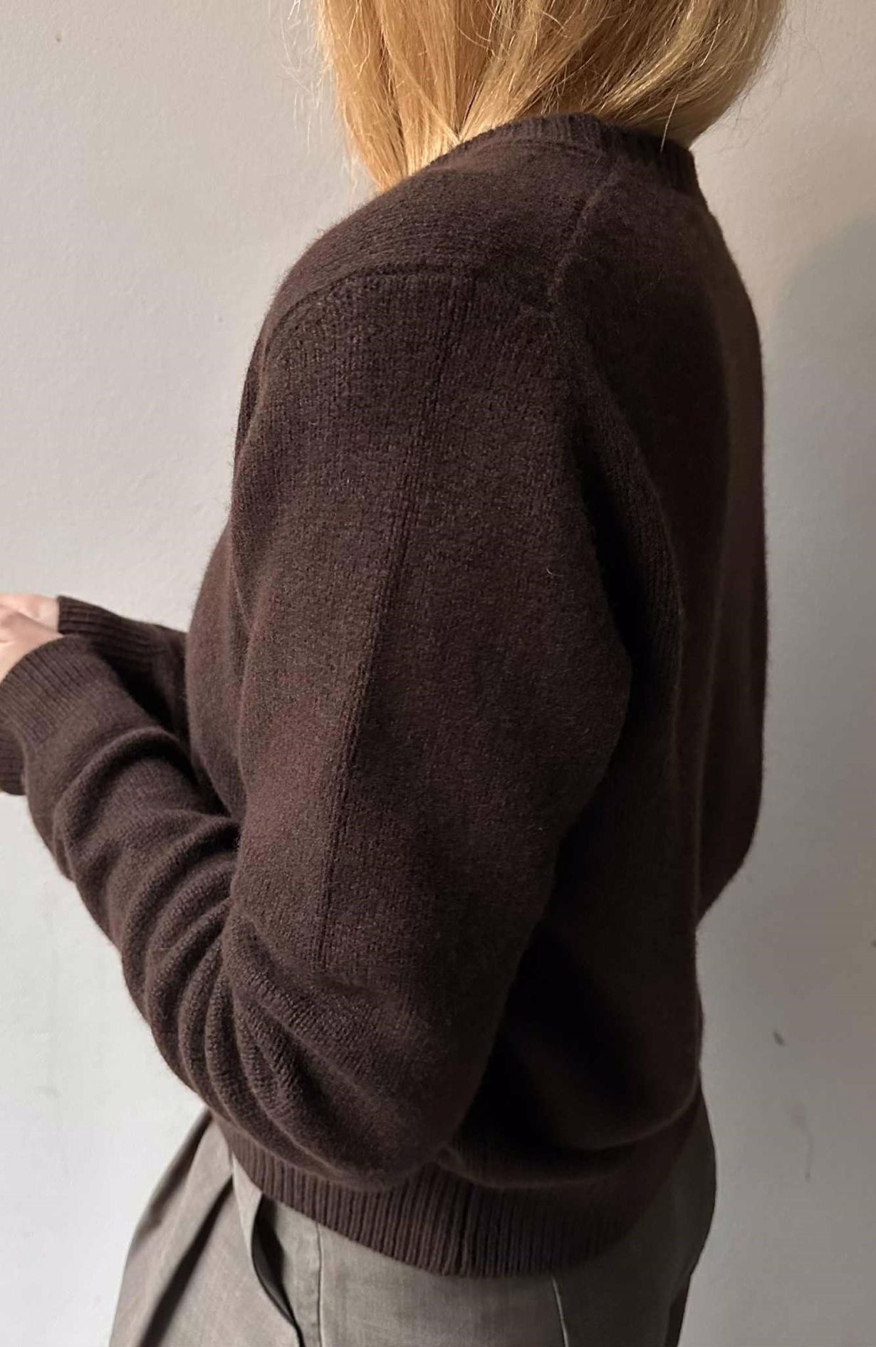 Iblamelulu New Claire r-neck Visone